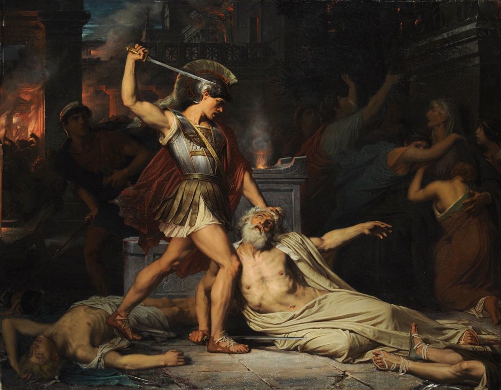 The Death of Priam