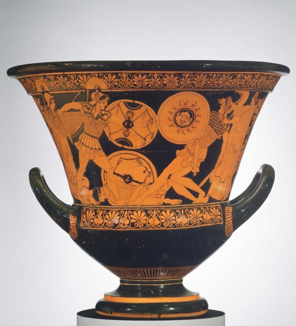 Diomedes wounding Aeneas (Iliad 5)