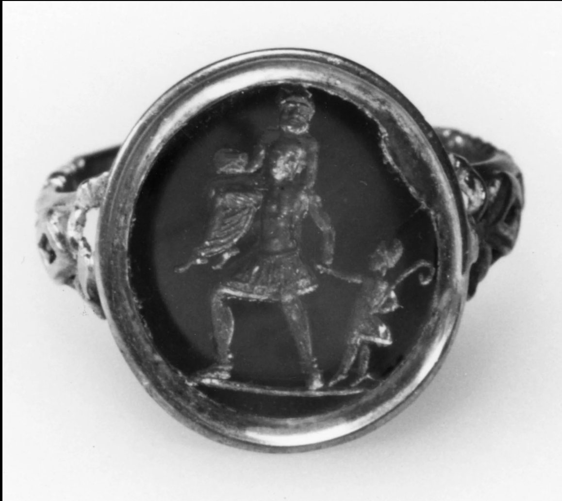 Aeneas carrying Anchises